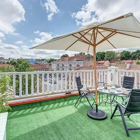Domillion 3bdr Rooftop Terrace Ac P369 아파트 빌뉴스